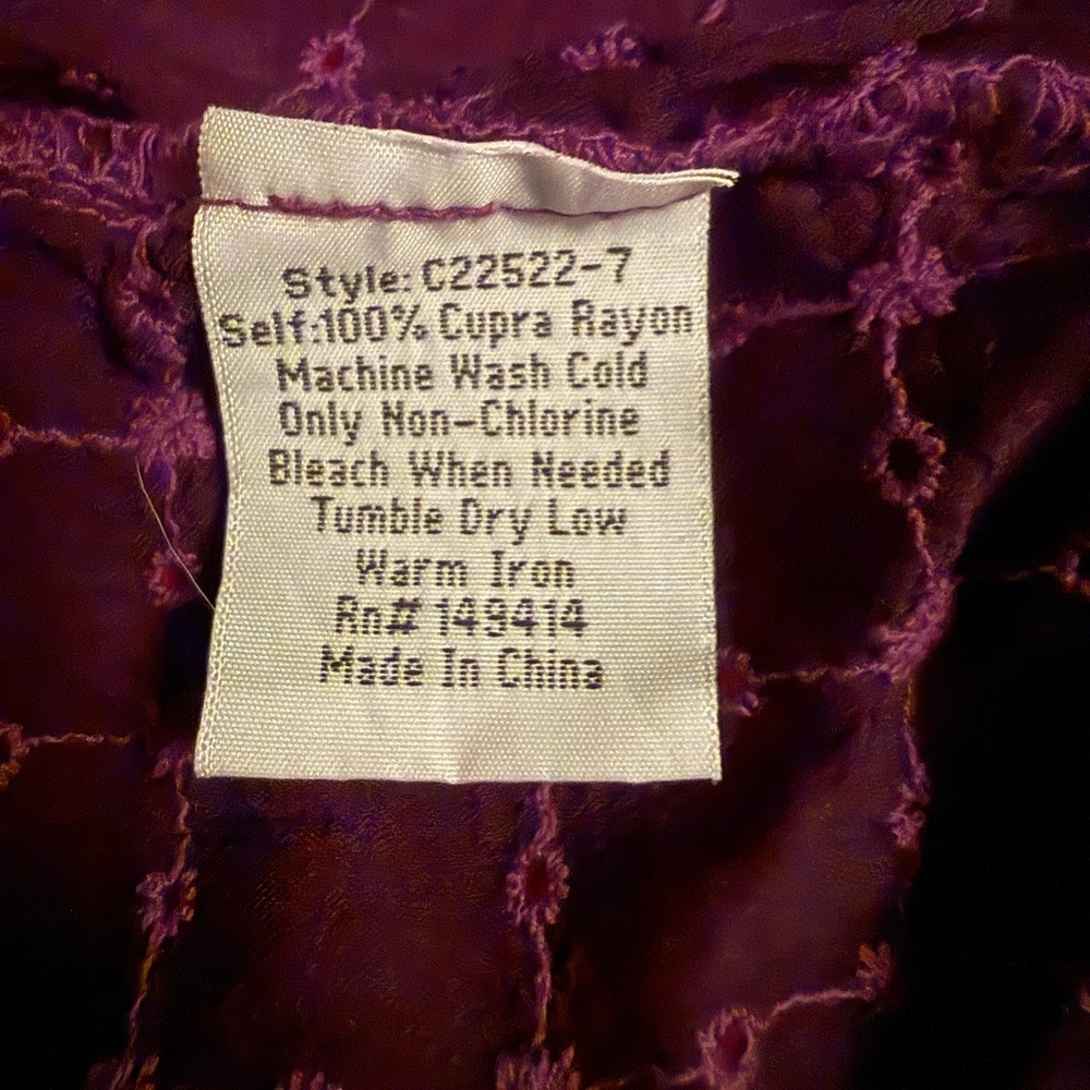 Johnny Was Runswick Lora Tunic Medium NWT - Picture 6 of 6